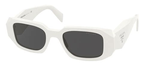 white prada shades